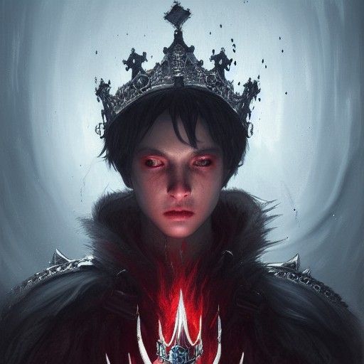 Blood Crown: Dark Fantasy Concept Art in 8K