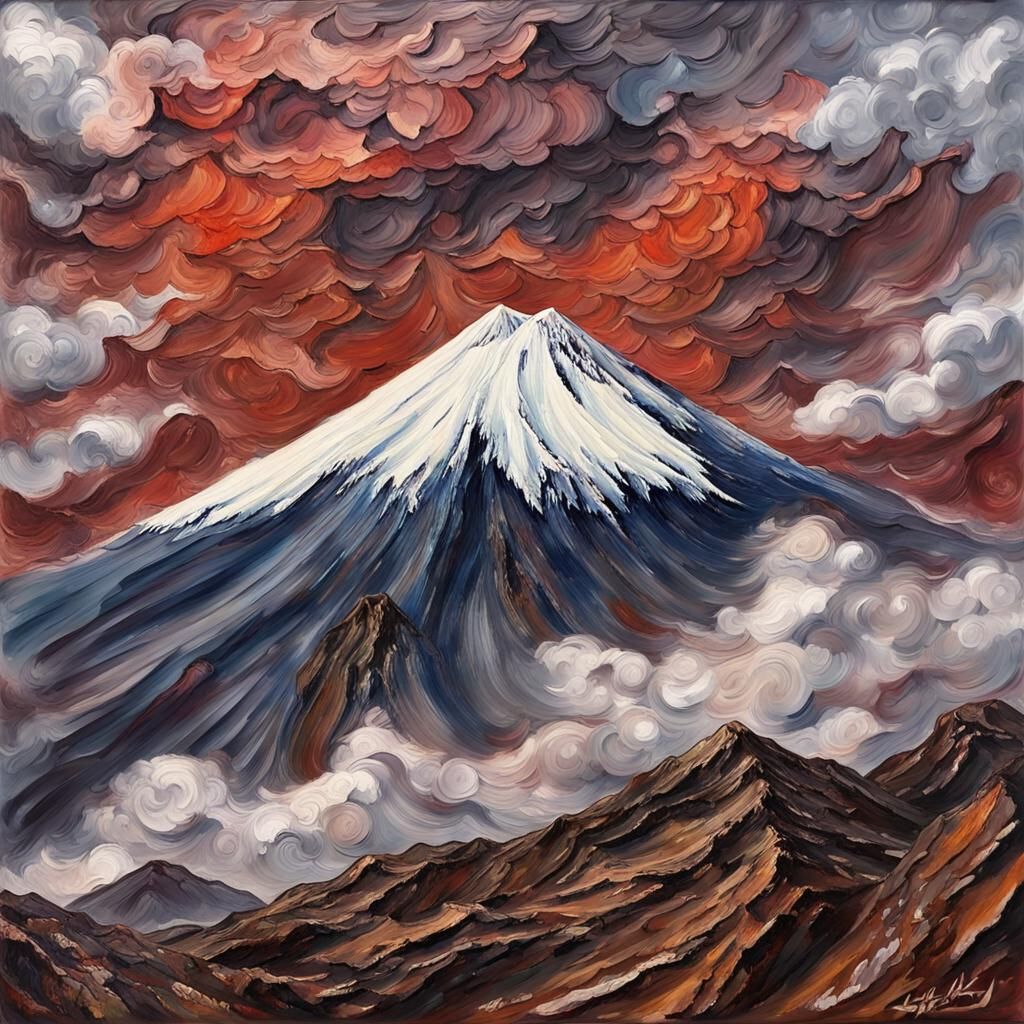 Mount Fuji awakening