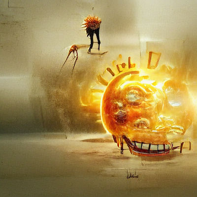 Abstract Image from Simple AI Prompt