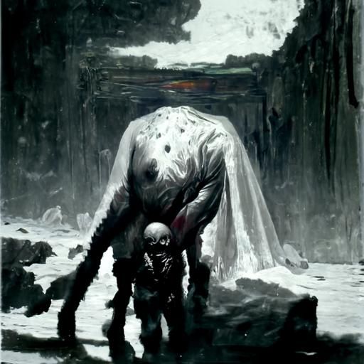 Dark Gothic Horror Scene