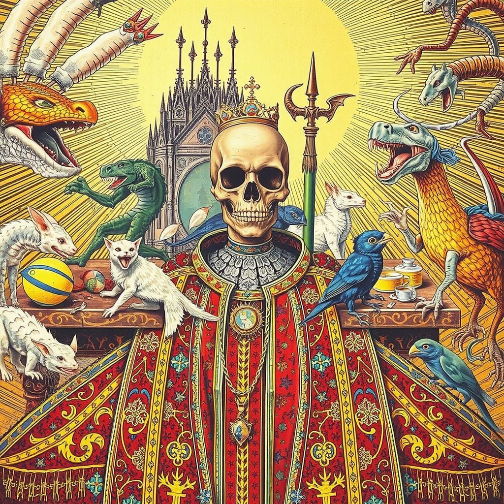 Hieronymous Bosch in Fantastical World of Symbolism