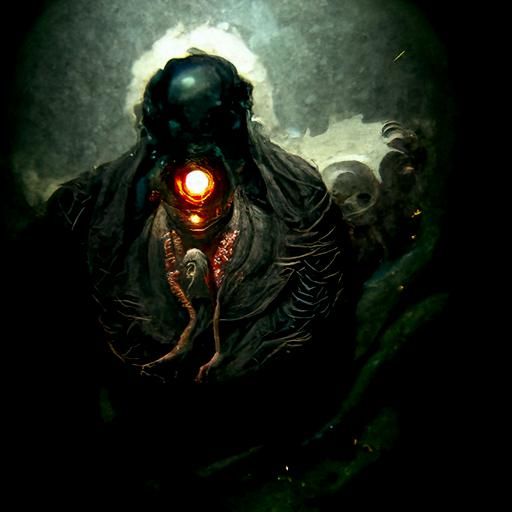 Sinister Biological Motherboard by Doré and Rutkowski