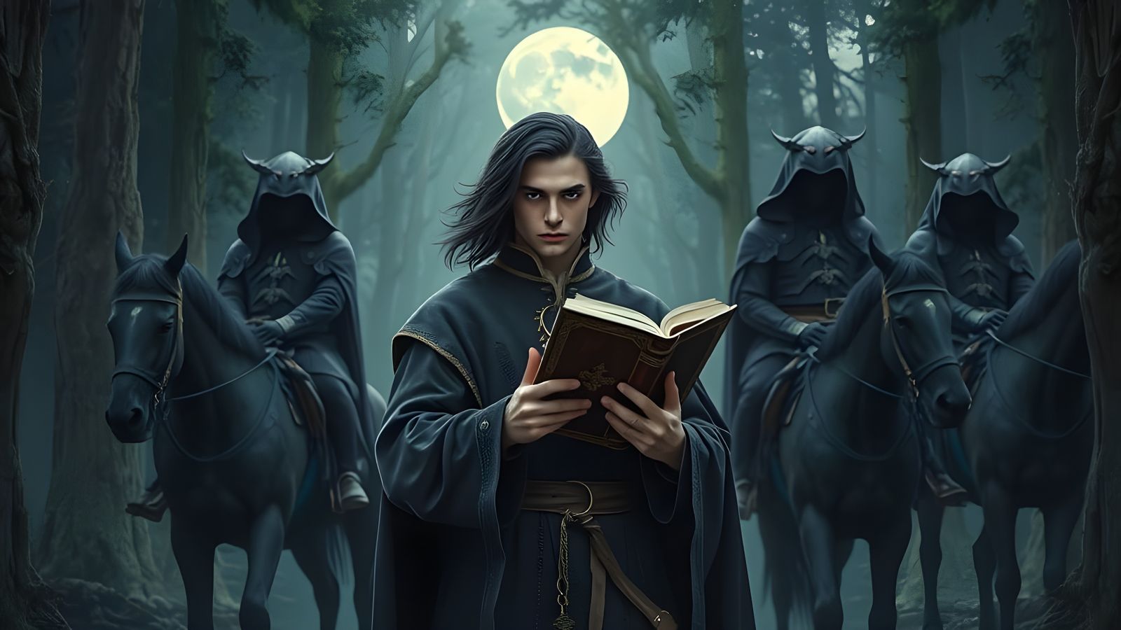 Mystical Warriors of the Lord Receive Ancient Tome in Moonli...