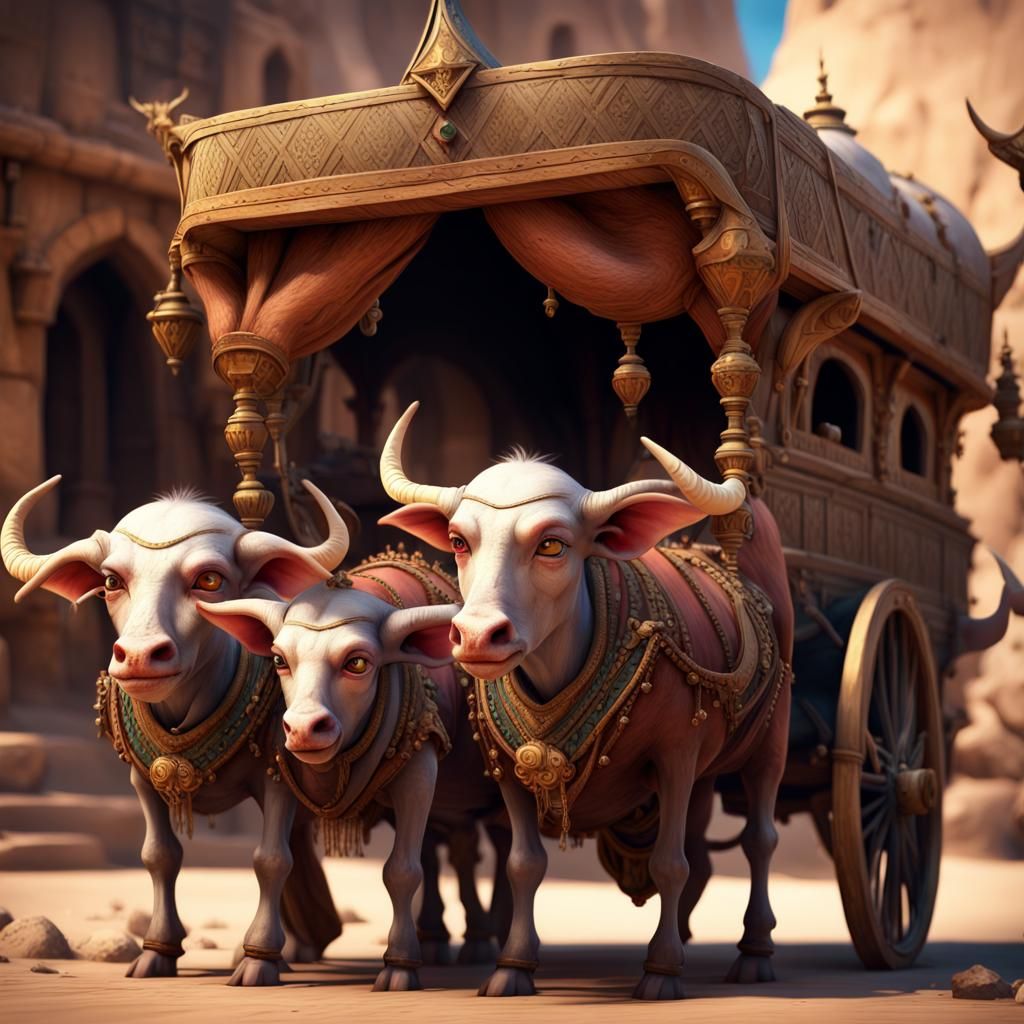 Goblin Family's Medieval Caravan Adventure