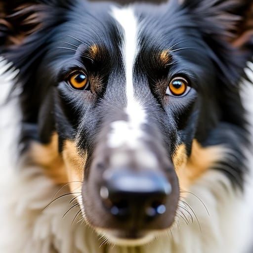 Stunning Border Collie Portrait with Bokeh