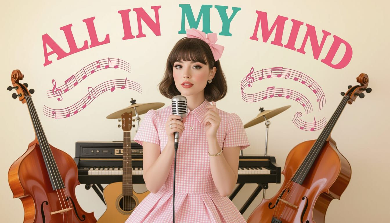 Indie Song Cover Art: Dreamy Pop Surrealism