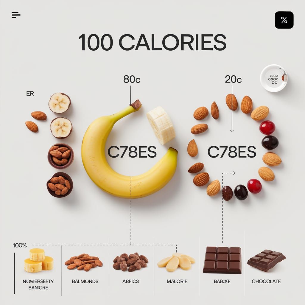 Nutrition Comparison Chart in Minimalist Design