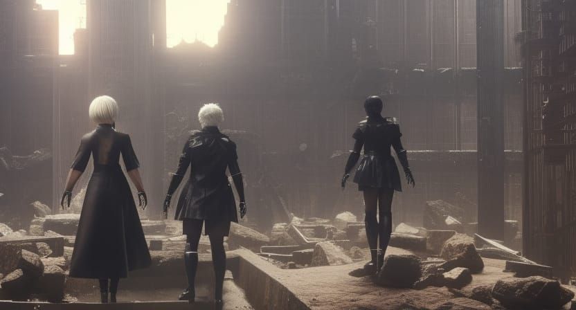 Live Action Nier: Automata Film Scene