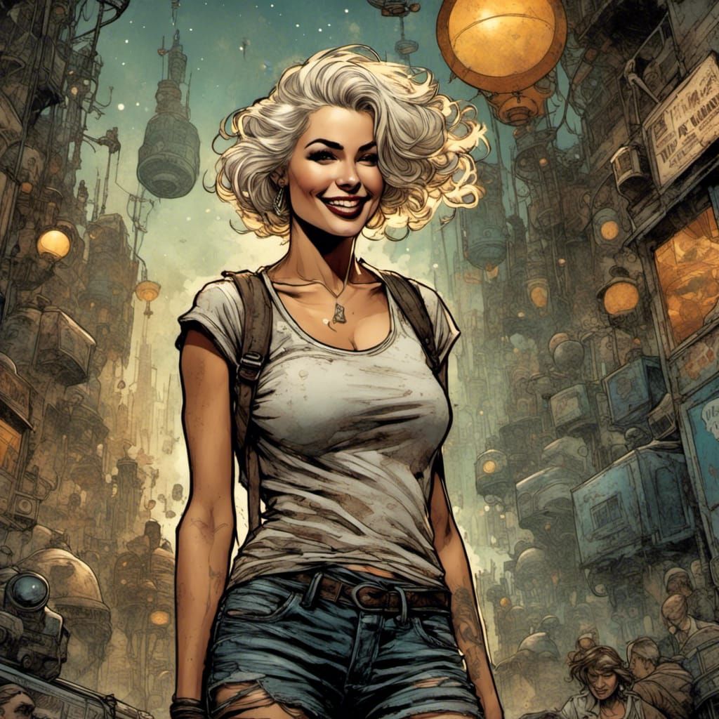 Dora the explorer - all grown up