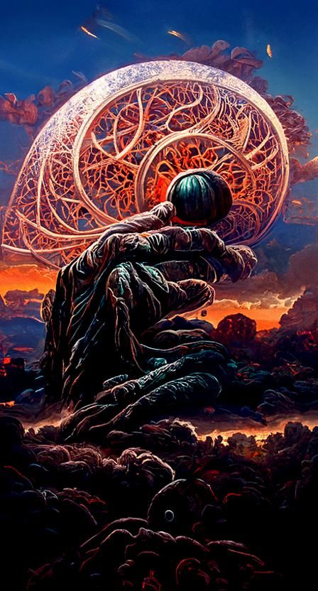 Symbolic Painting Inspired by Masters