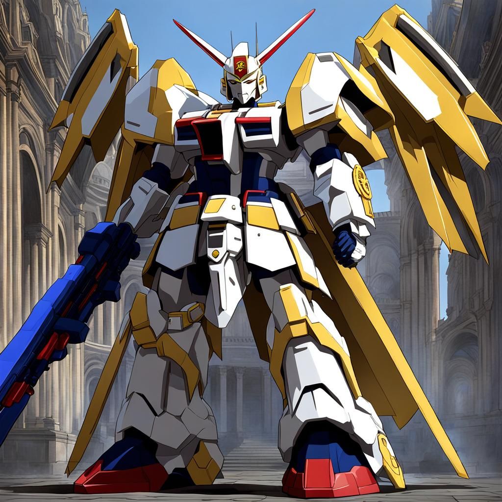 Papal Gundam V2: Religious Mecha Concept