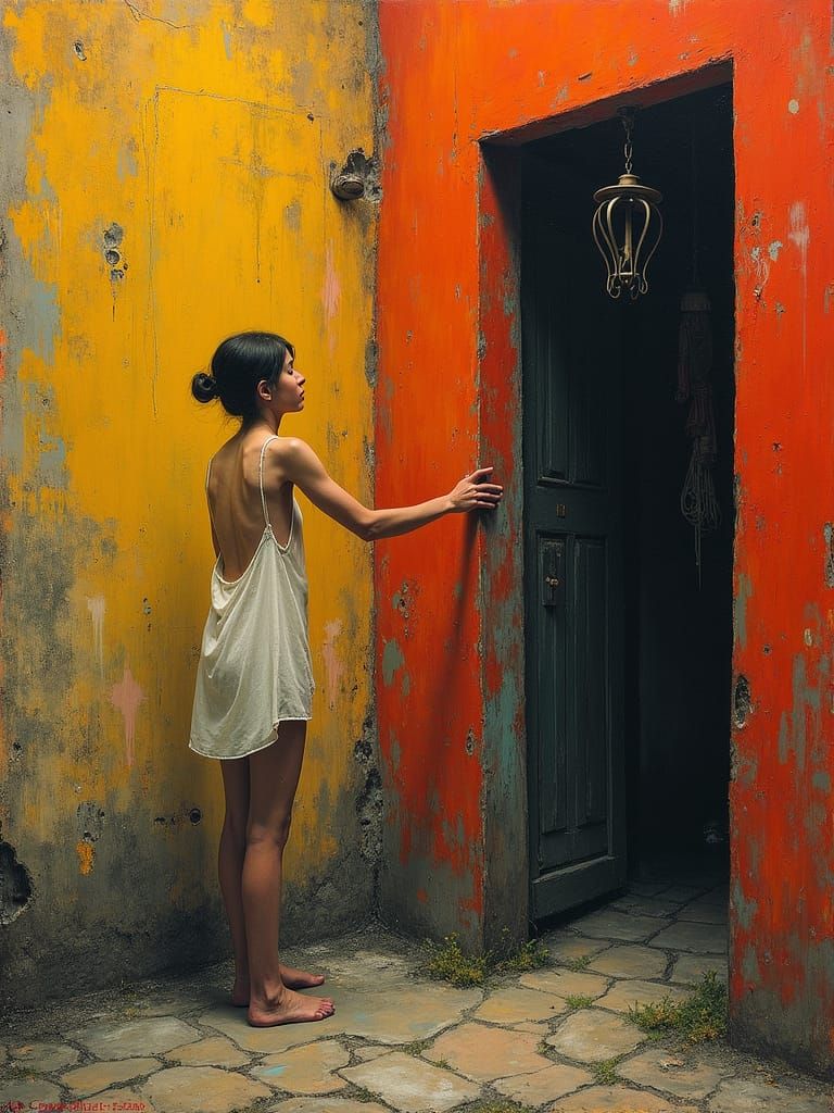 Curious Graffiti in Vibrant American Realism