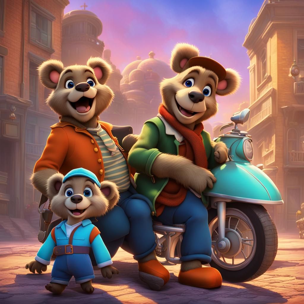 Talespin Reimagined: Adult Kit, Molly and Son