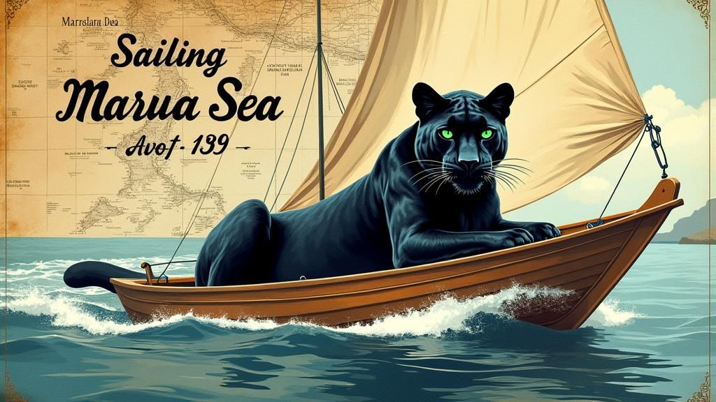 Sailing Jaguar on Marmara Sea Nautical Chart