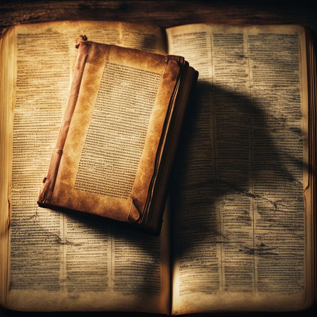 Cinematic Christian Bible Still Life