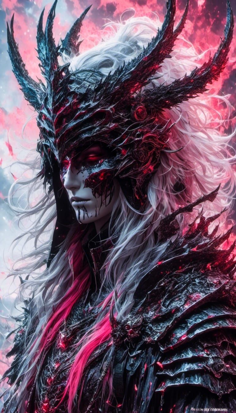 <lora:Anime_Shard:1.0> <lora:Graphic Manga:1.0> <lora:NeoGraphic Horror XL:1.0> hyperreal, Synthwave, "the Witch King Kn...