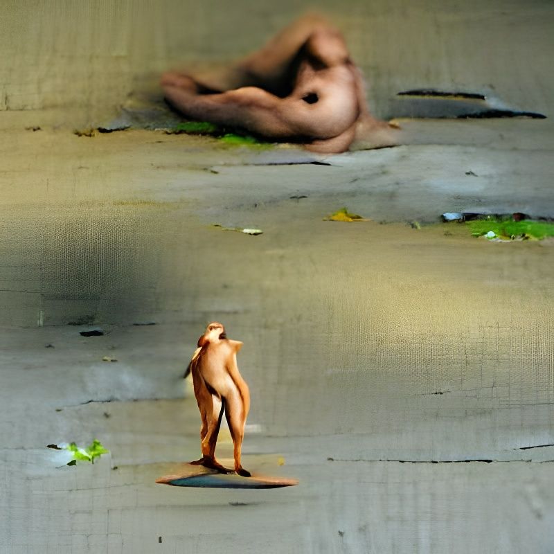 Image of a Nude Man