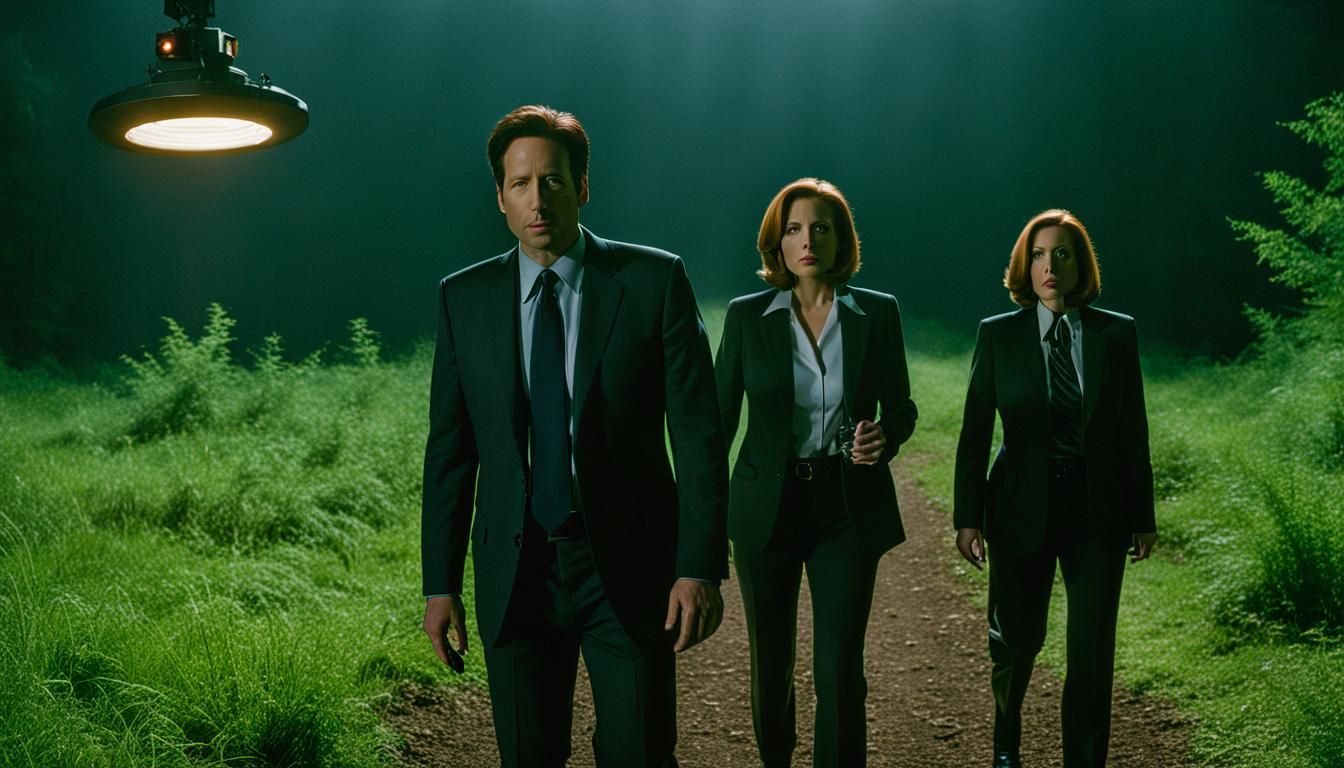 X-Files Agents Investigate Paranormal Phenomena