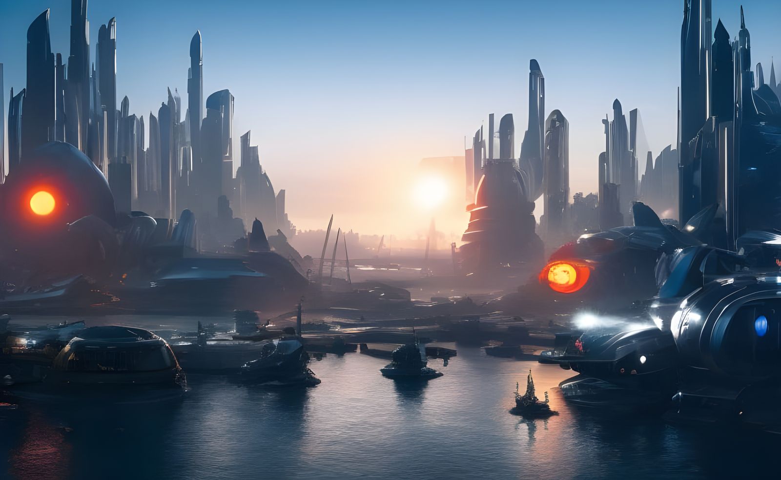 Novis City: Regulated Zone Three Industrial Harbor (NeurAscend Controlled)