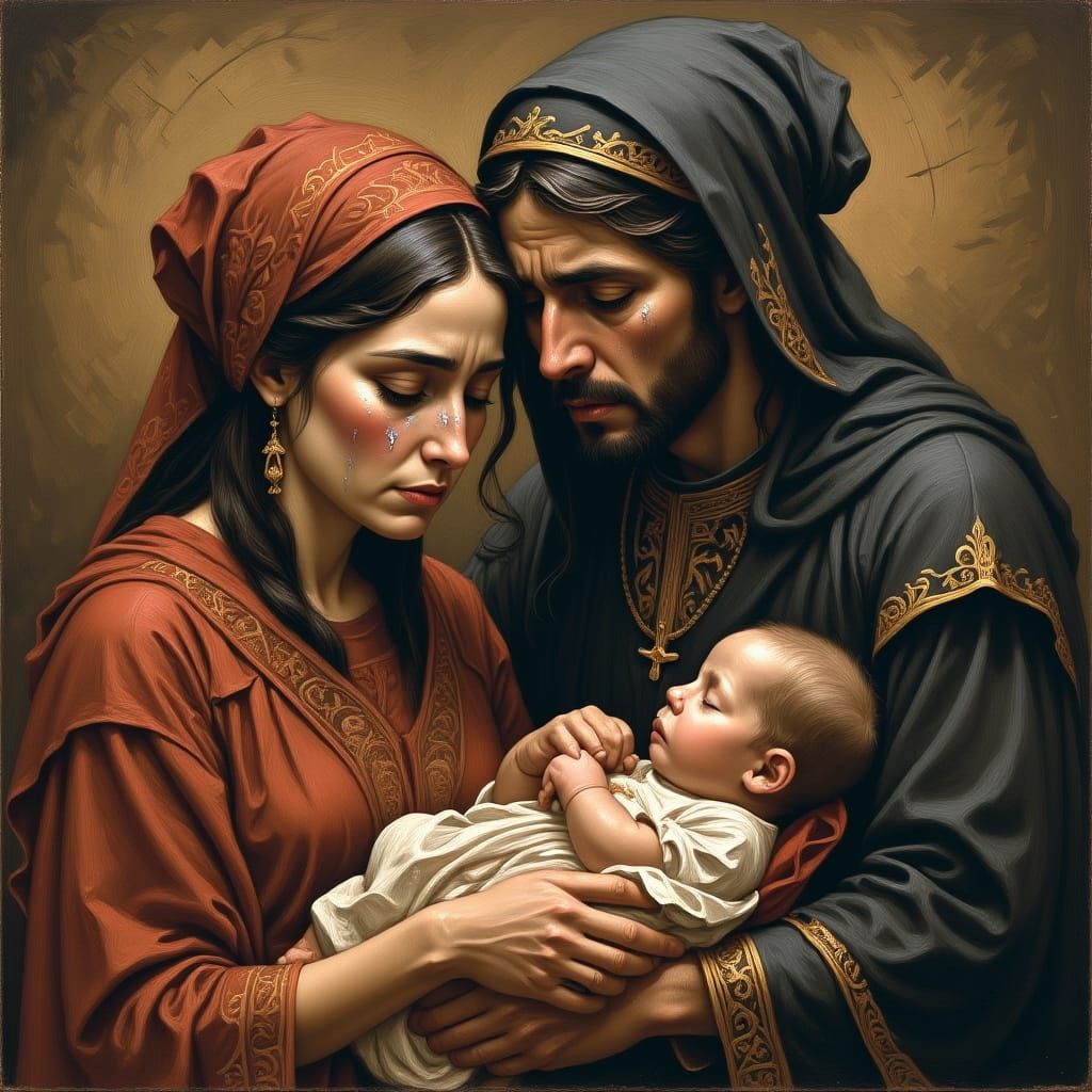 The final plague death of the first born