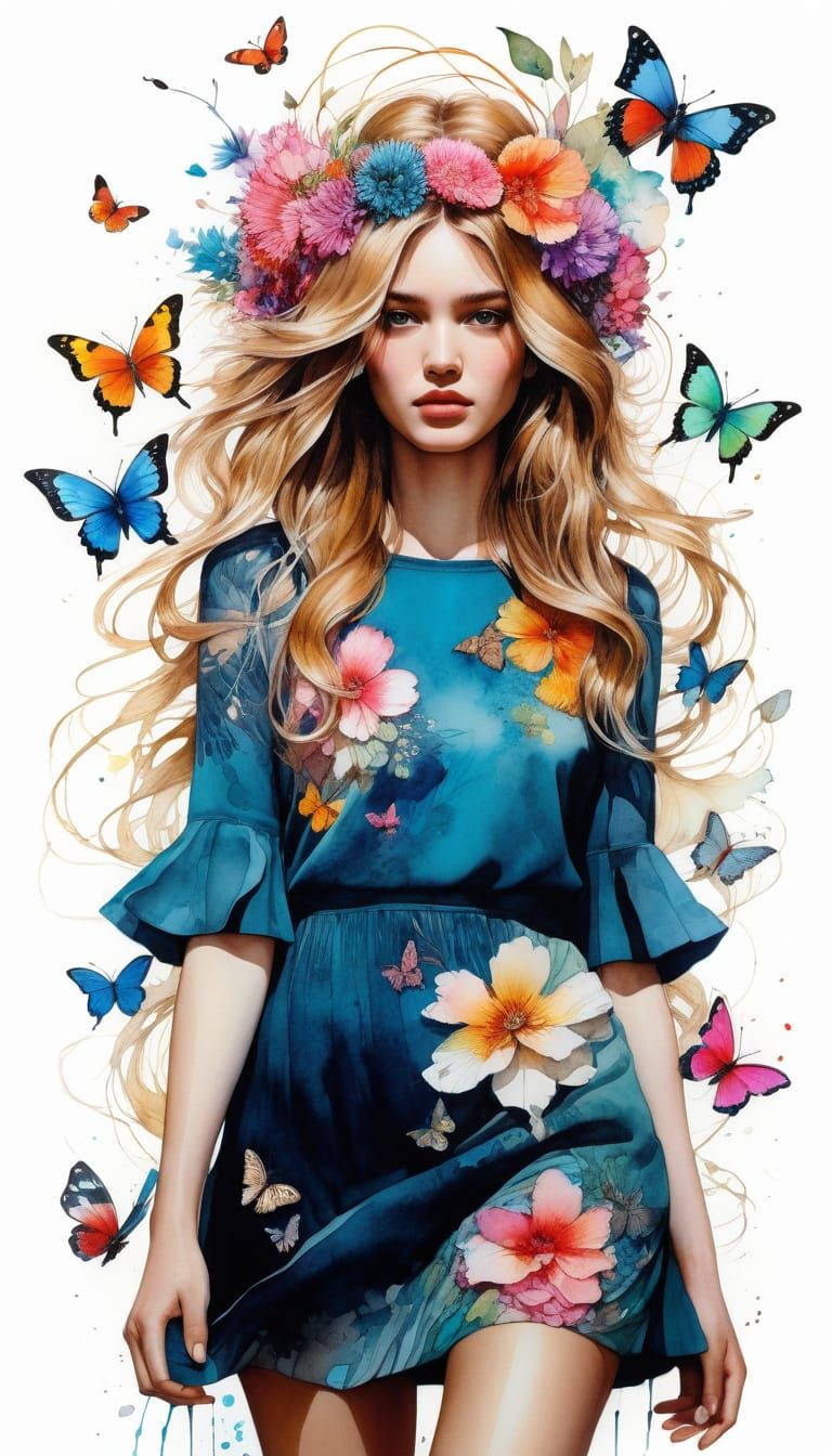 The beauty we see,  we see with our Eyes!