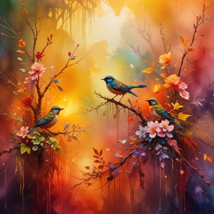 Bird's Song To The Morning