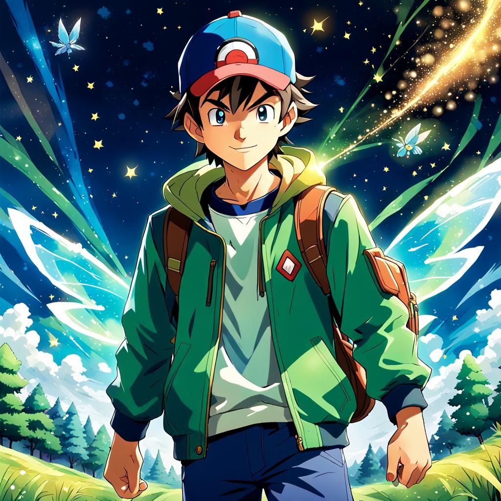 Pokémon Trainer Watches Fairies: Anime Style