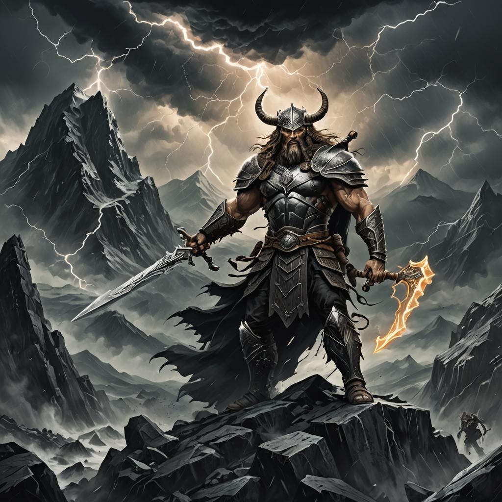 Epic Metal Album Cover: Legends of Nordthra