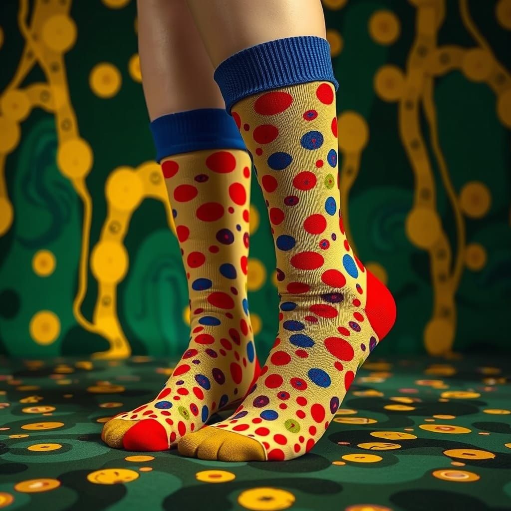 Yayoi Kusama Socks