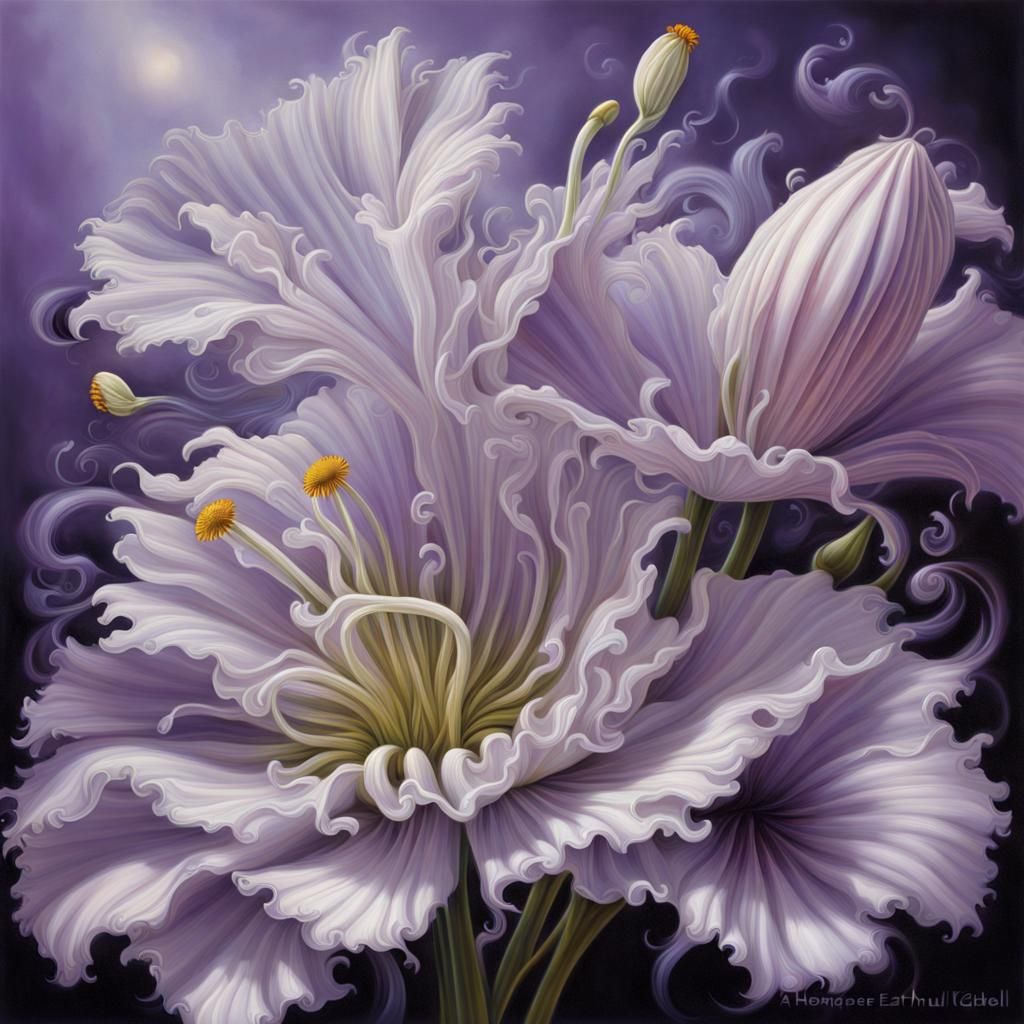 Flowers of Light and Airy Feelings