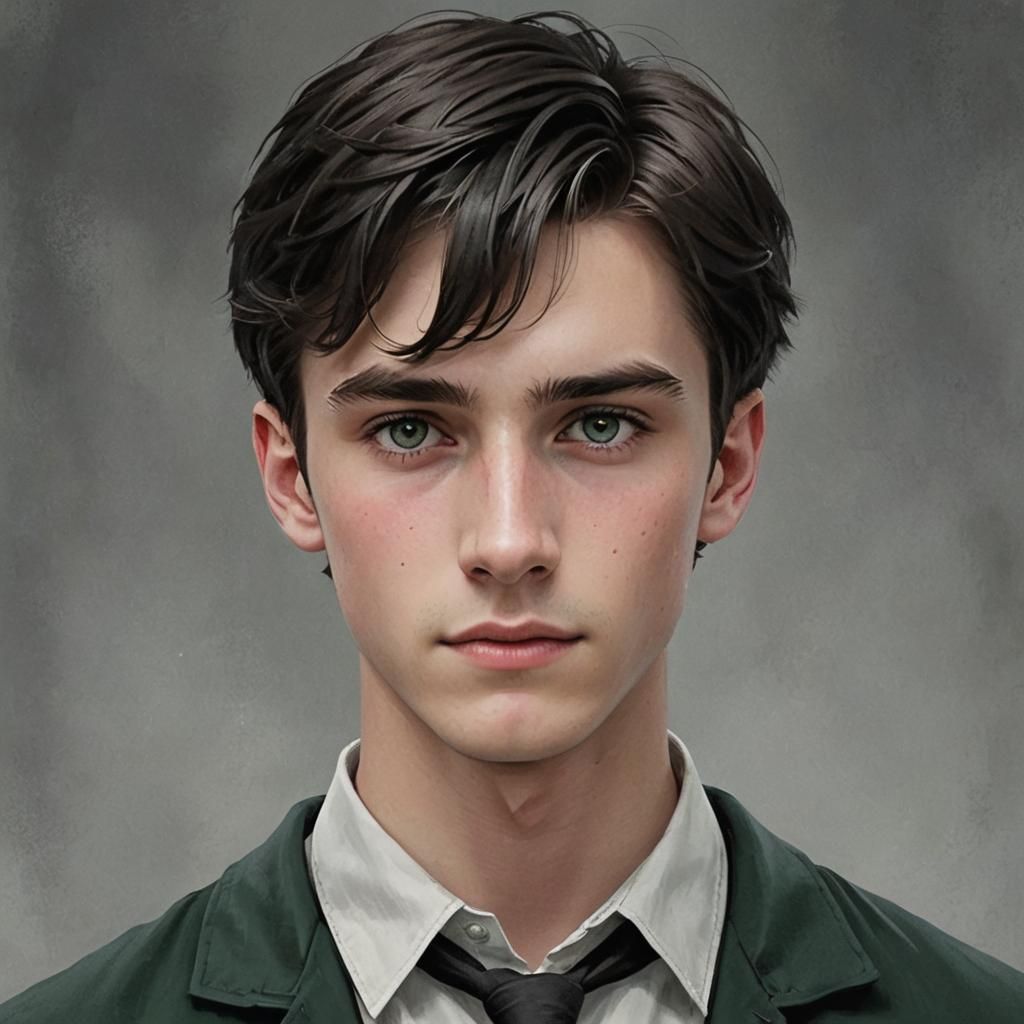 Hogwarts Student Portrait: Cinematic Film Still