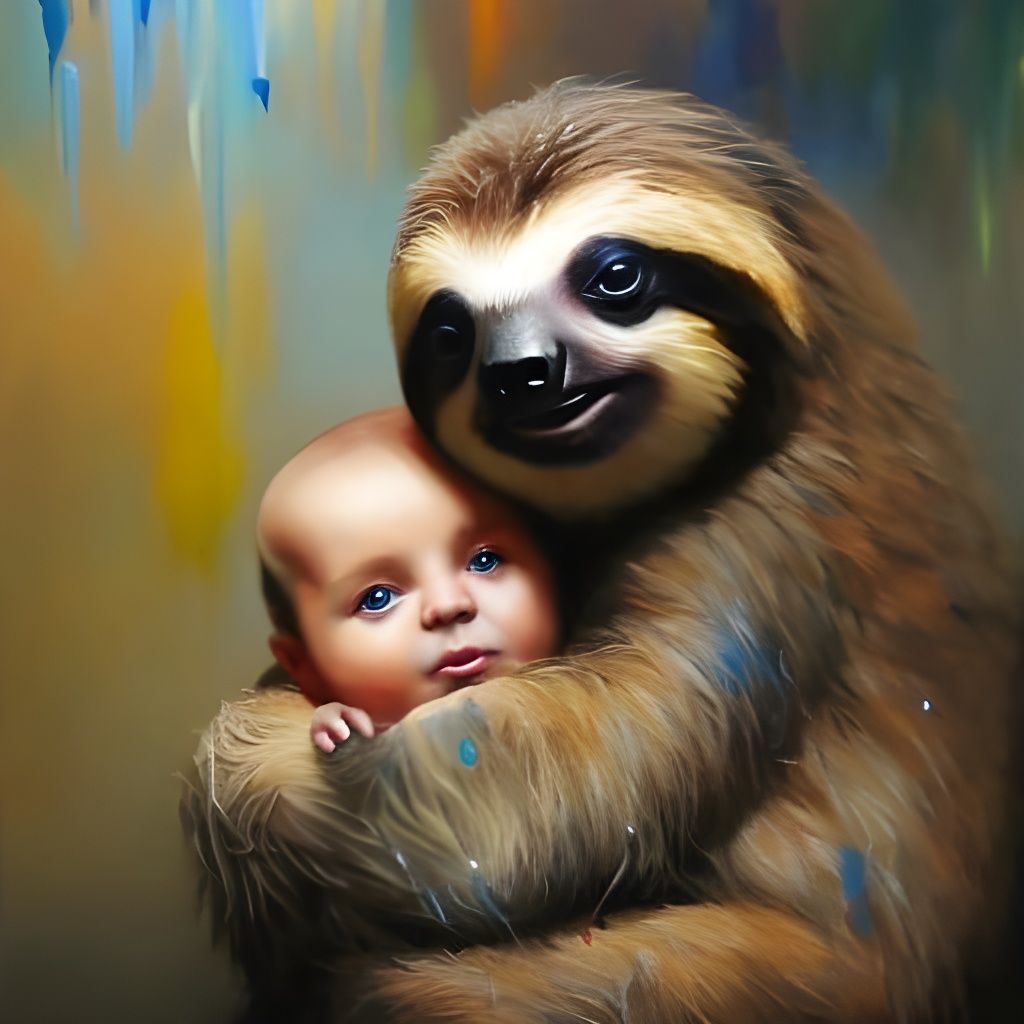 Affectionate Embrace Depicting Love