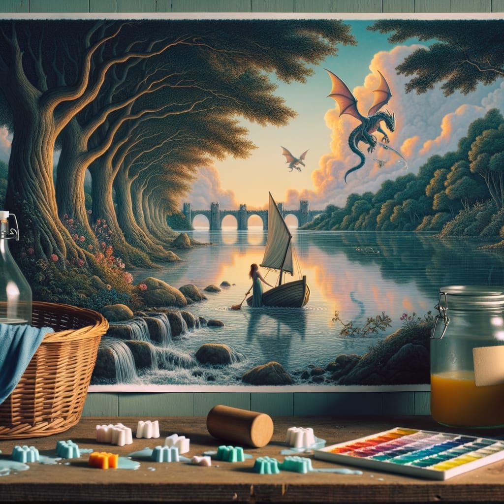 Poetic Imagination Unfading in Washing Light