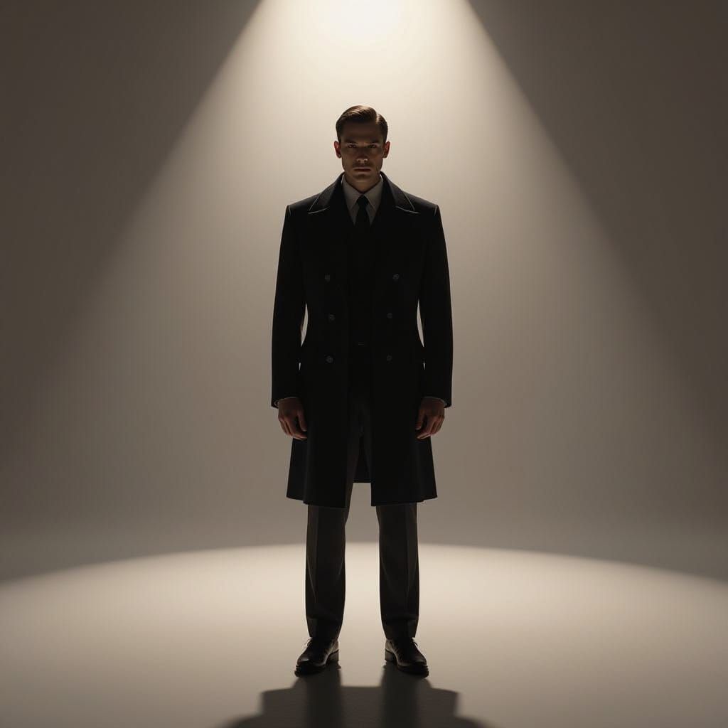 Full Body Portrait with Cinematic Lighting