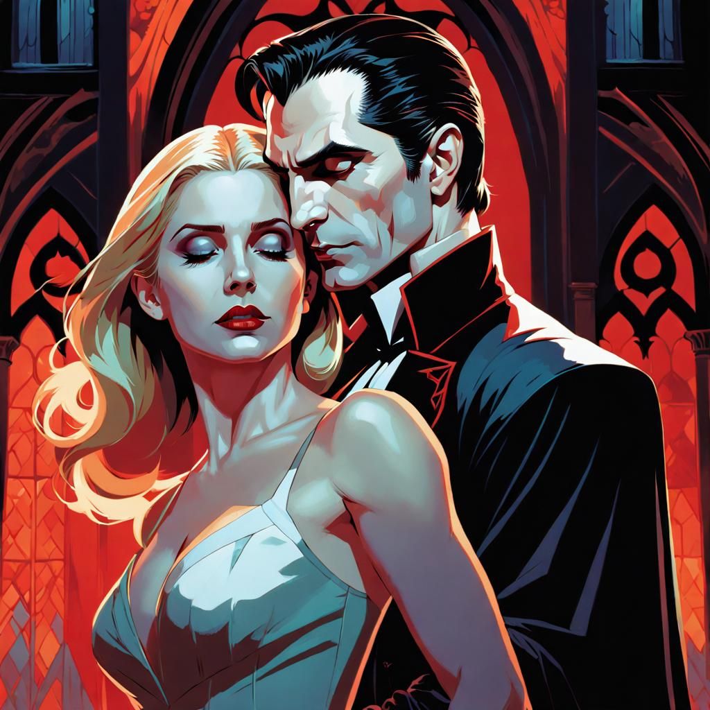 Buffy and Dracula: An Ethereal, Romantic Close-Up