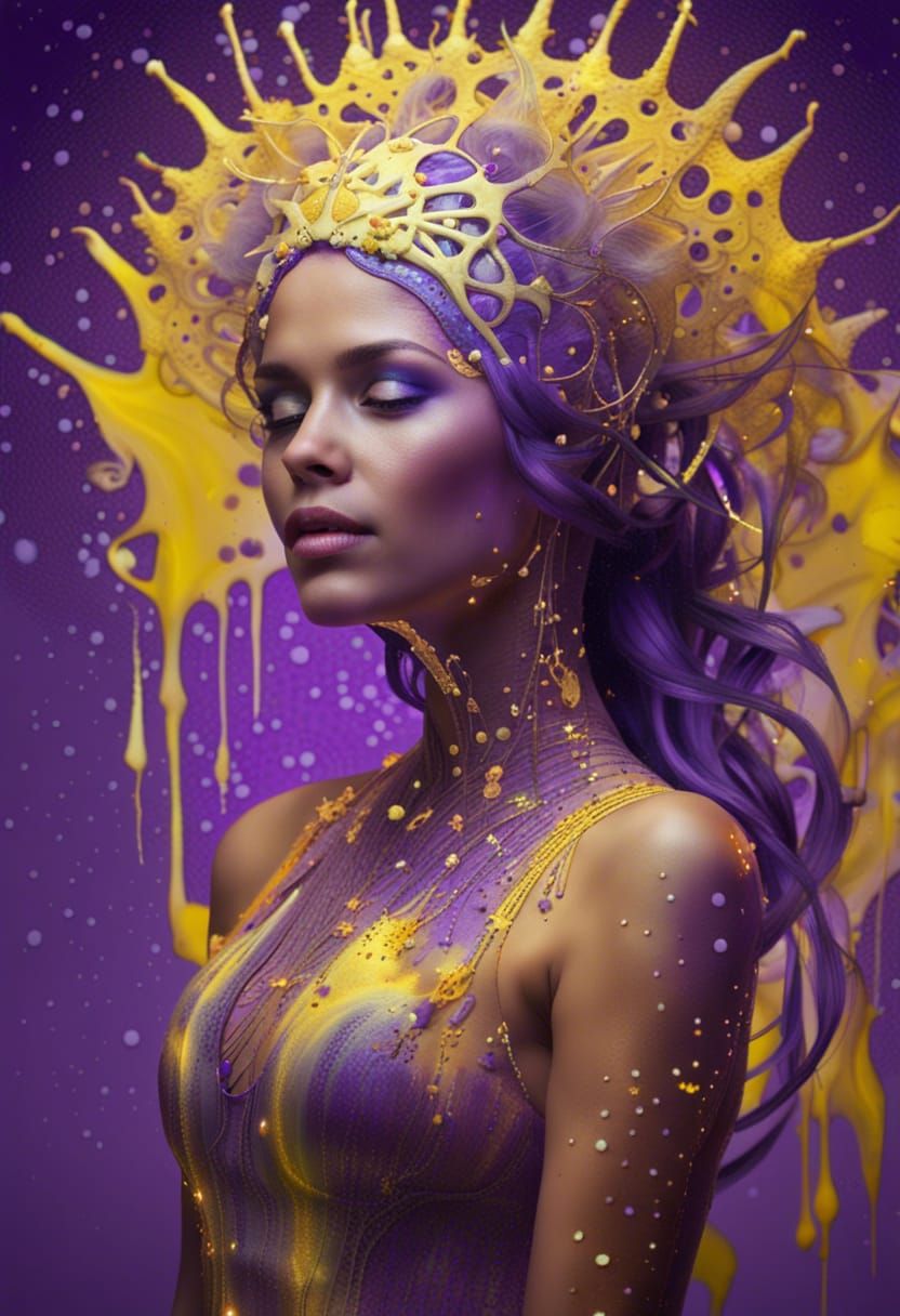 Swiss Cheese Headdress