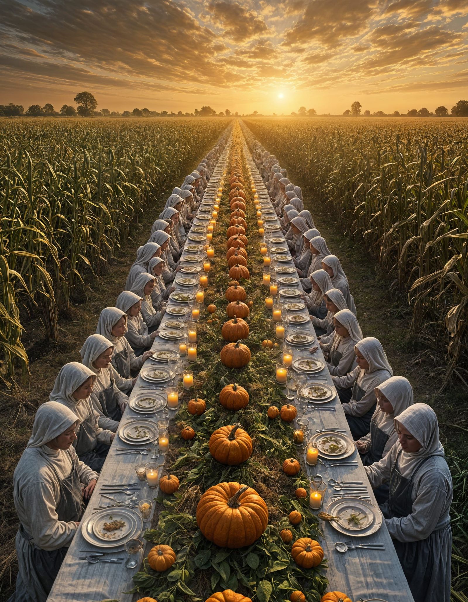 Spectral Feast in Haunted Cornfield