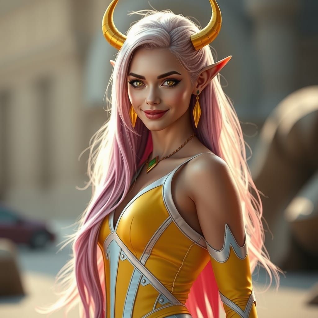 Elven Chronoa as Supreme Kai of Time