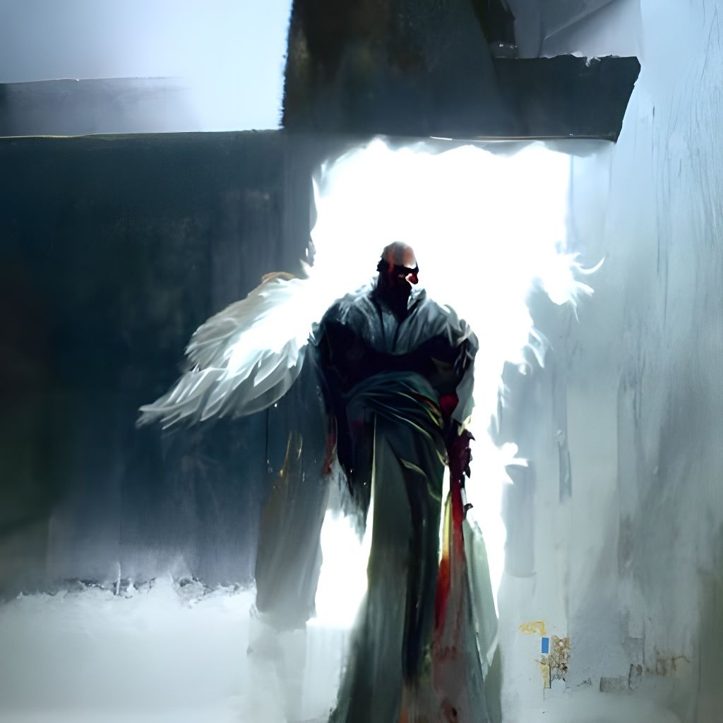 Sinister Phrase Bathed in Heavenly Light