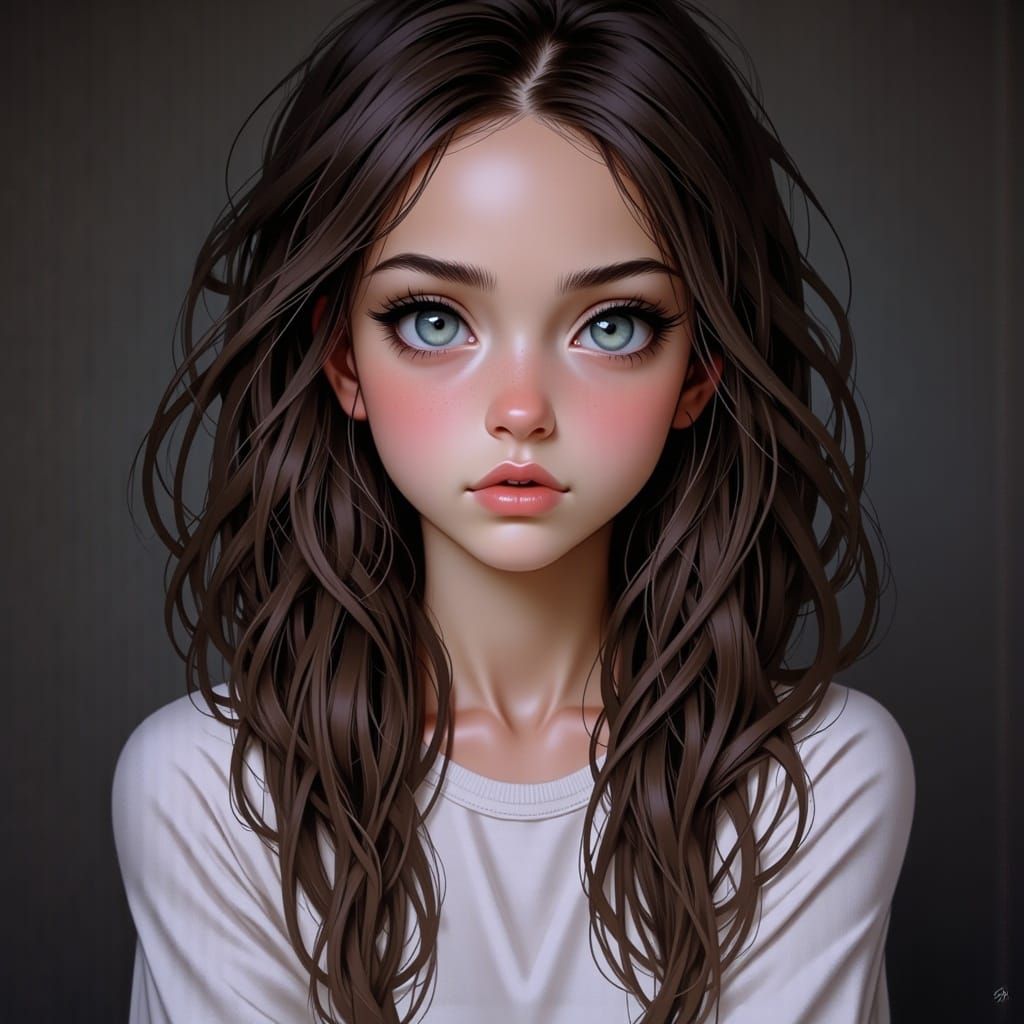 Ethereal Portrait Using Wild Beauty LoRA