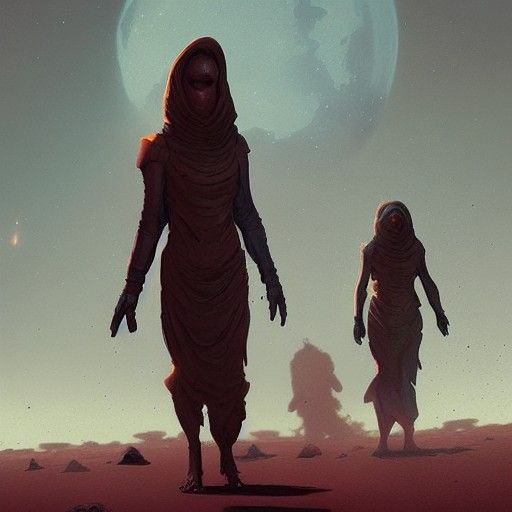 Lost on Mars: A Sinister Martian Landscape