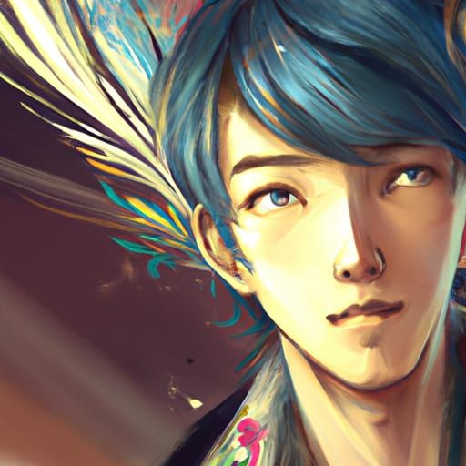 Dreamwalker Portrait in Hyperdetailed Art Nouveau Style