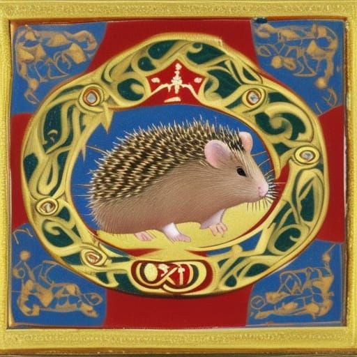 Classical Persian Miniature: Gunners vs. Swarm