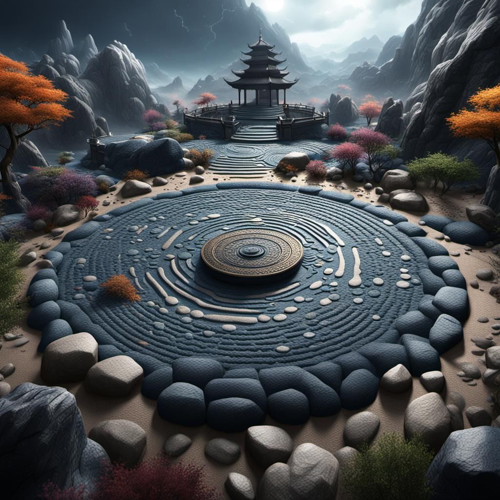 Zen Garden: Order and Chaos in Unreal Engine