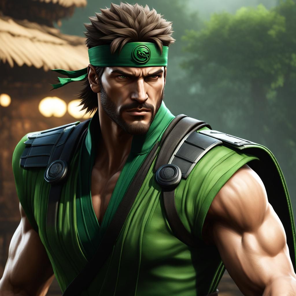 Solid Snake as Mortal Kombat Fighter in HD