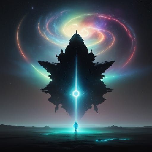 Living Star Gate Pulsing with Celestial Energy