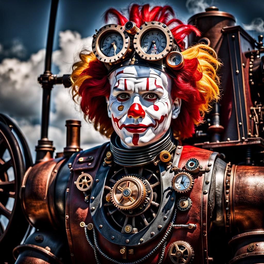 Steampunk Ronald McDonald