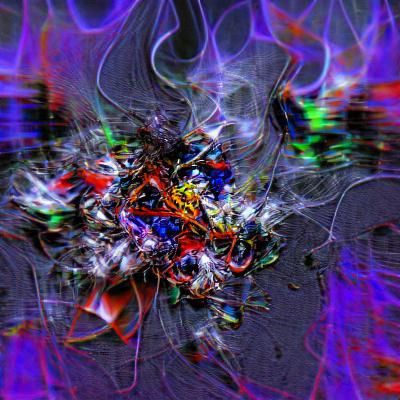 Visual Representation of Sensory Overload and Chaos