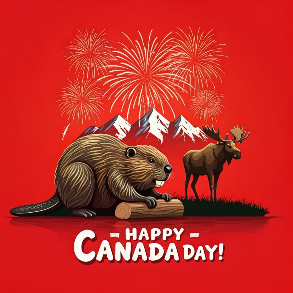 Celebrate Canada Day with Iconic Canadian Symbols