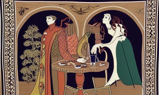 Gothic Tapestry: Vampire Dating Slavic Ogress